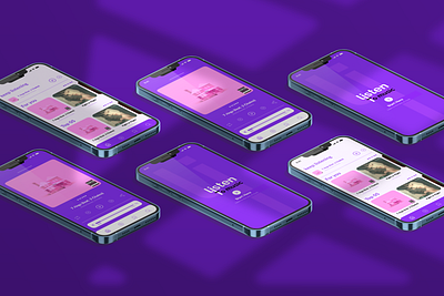 Music App | Prototype App Study | UI/UX app branding design graphic design logo ui ux
