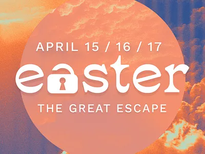 Easter adobe christian church clouds design easter gradient graphic design illustration pastel photoshop series