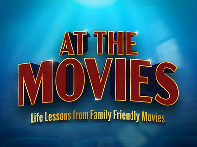 At The Movies adobe christian church design gradient graphic design illustration illustrator lens movies photoshop series theater