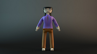 CHARACTER MODEL 3d 3d character animation app branding design graphic design illustration logo motion graphics ui ux vector