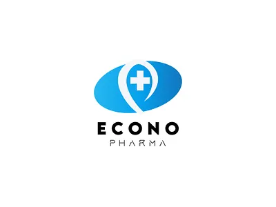 logo econo pharma branding character graphic design illustration logo motion graphics ui vector