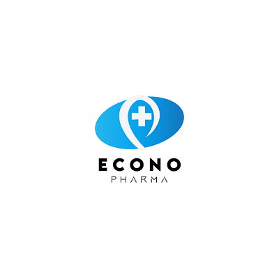 logo econo pharma branding character graphic design illustration logo motion graphics ui vector