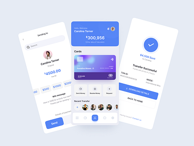 Finance Mobile App Ui Design app app design bank bank app banking banking app cards design finance finance app fintech ios mobile app mobile app design mobile design mobile ui money product transactions ui