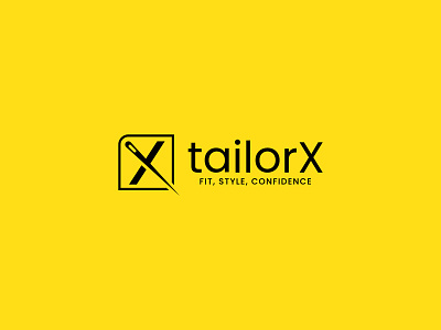 tailorX | Appareal Brand Logo branding casualstyle clothing fashion graphic design highfashion letter logo letter x logo logos logowork luxuryfashion minimalfashion style tailor tailor logo trendy urbanstyle wear x logo