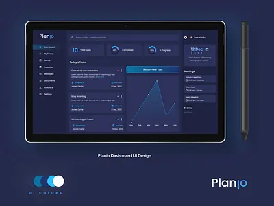 Task Management Website Dashboard UI Design dailyui dashboard dashboard design task app task management ui uiux uiuxdesign ux