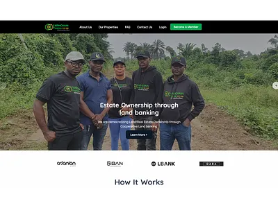 Farmchain Finance Coop by Koderner Nigeria branding design web app web design