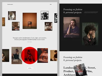 Aerials - Webflow Template animation branding design hero hero section landing photo photography retro simple template ui uiux design videography web web header webflow website