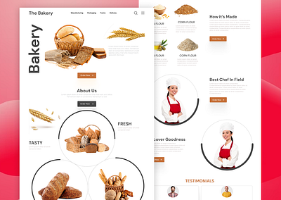 RESTURANTE landing page bakery bakery landing page food food landing paghe landing page landing pages resturant shop