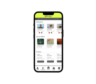 Advantage app design ui ux