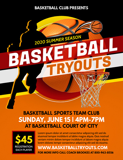 Basketball tryouts