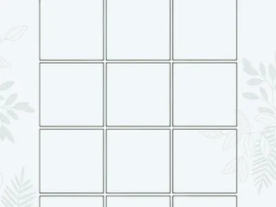 A Year of Challenges branding design organization planner printable tracker