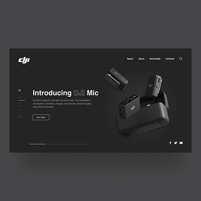 Home page concept branding concept design graphic design logo typography ui ux