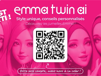 Emma Twin AI : Votre avis compte, aidez-nous a la creer advice ai avis form love rosinski rémi rémi rosinski twin