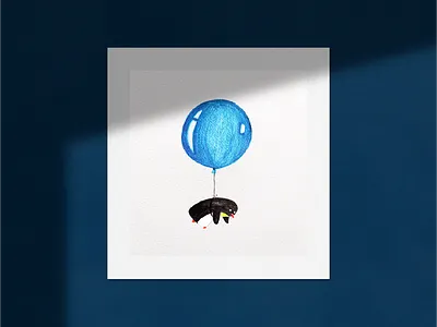 Pingu Wants to Fly 1 colors design design art designer graphic design illustration