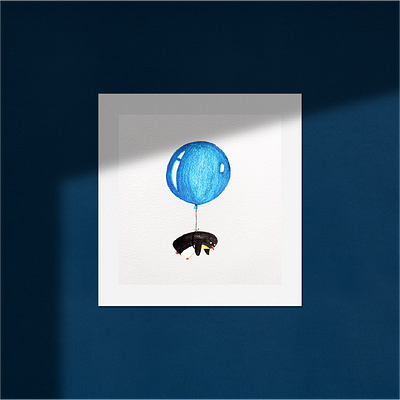 Pingu Wants to Fly 1 colors design design art designer graphic design illustration