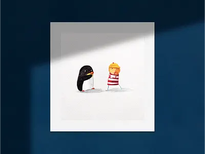 Pingu Wants to Fly! adobe book design colors design design art designer graphic design illustration