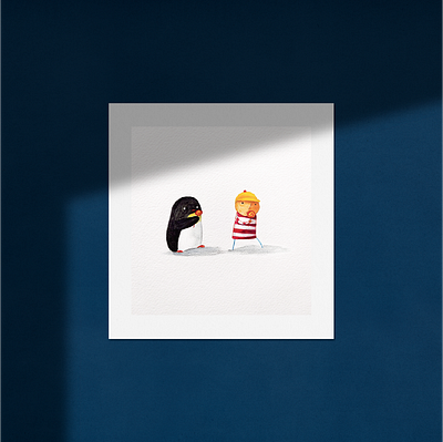 Pingu Wants to Fly! adobe book design colors design design art designer graphic design illustration