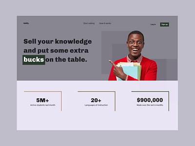 Web header design header selling ui ux web website