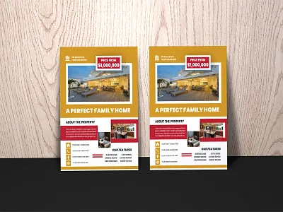 Real estate flyer advertising brand i dentity branding business business growth design flyer flyer design flyer posters flyer template graphic design interior design marketing modern creative poster print real estate real estate flyer typography vector