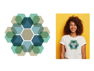 Kaleidoscope Hexagon Cell abstract hexagon art abstract pattern art abstract shape design hexagon illustration kaleidoscope illustation