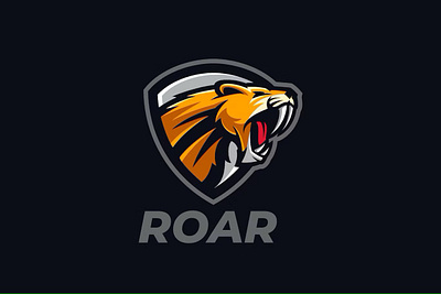 Logo Design for Roar symbol brand brand design branding design graphic design illustration logo logo design softronixs typography ui ux vector