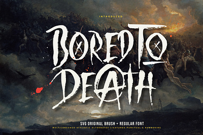 Bored To Death Regular + SVG