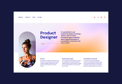 Branding • Website Portfolio • About me about branding design figma illustration personal branding portfolio presentation ui design ux design website