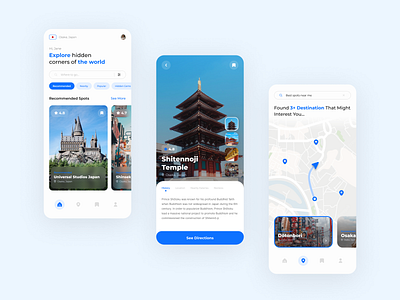 Travel and Tourism App app app design design mobile app mobile design tourism tourism app travel travel app traveling trip ui ui design ux