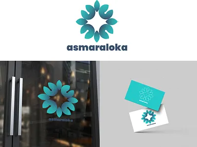 Florist Shop Logo Design Idea branding desain design flower graphic design illustration logo