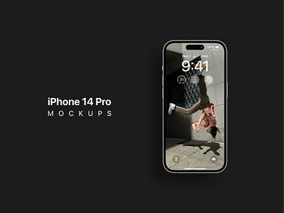 iPhone 14 Pro Mockups template