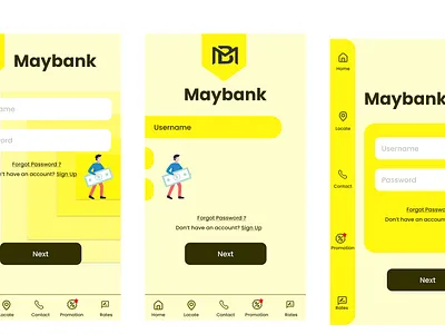 Home Screen Options animation graphic design illustration ui