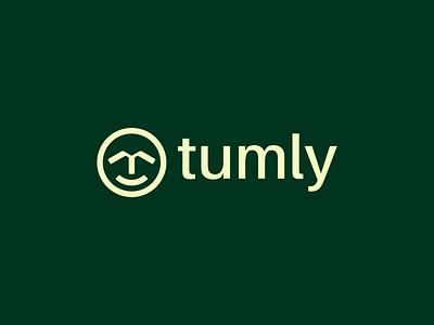 tumly - Logo Design Concept arms brand identity branding concept design designer portfolio enjoy entartainment fun happy human logo logo designer modern monogram person playful smile sports technology