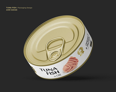 Tuna Fish Can Packaging Design can can design canned canned food fish food packaging packaging design product product design tuna tuna fish