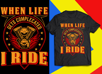 MOTORBIKER'S T-SHIRT DESIGN appearel bikers design clothing creative custome design eye catching t shirt design graphic design motorbikers t shirt design motorcycle t shirt design