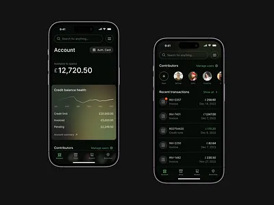 P—T 07 account app b2b clean clear dashboard e commerce ecom ecommerce finance interface minimal product product design transactions ui users ux