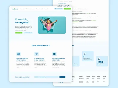Paratonnerre UI. association fires graphic design redesign ui ui design ux ux design voluntary work web web design