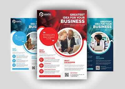 Corporate Flyer Design Template advertisement branding business co corporate design flyer graphic design marketing template