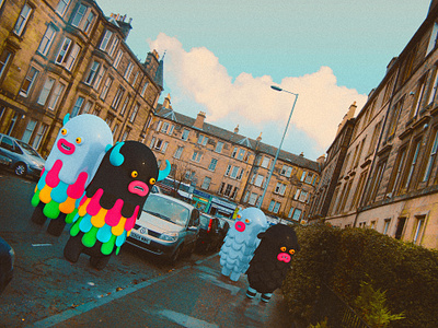 Lost in Edinburgh 3d character character design creatures illustration monsters