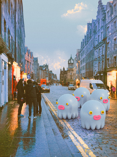 Afternoon walk 3d character character design creatures illustration monsters