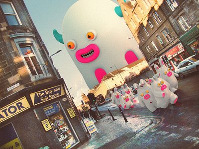 He's coming! 3d character character design creatures illustration monsters