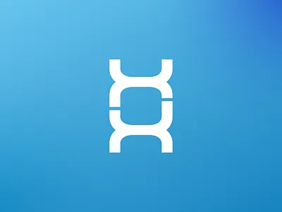 SocialLynx 4 color logo app logo blockchain branding branding agency crypto digital product logo identity link loader loading animation logo animation logo designer logodesign microchip modern logo orange blue software tech logo