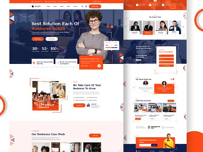 Consulting Business UI Design consulting consulting business ui design design product project ui web websiote website