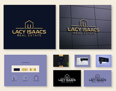 Real Estate Logo & Full Branding Kit brand identity branding building logo construction logo corporate logo creative logo house logo logo design minimalist logo modern logo property logo real estate brand design real estate logo real estate logo branding reality logo