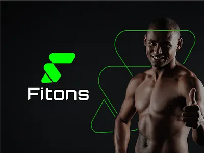 Fitness Logo Design- Dumbbell icon- Gym logo america australia behance branding canada dumbbell dumbbell logo f letter logo fitness fitness branding fitness logo graphic design gym gym logo logo logo design logo typo photography portfolio visual identity