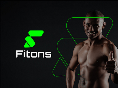 Fitness Logo Design- Dumbbell icon- Gym logo america australia behance branding canada dumbbell dumbbell logo f letter logo fitness fitness branding fitness logo graphic design gym gym logo logo logo design logo typo photography portfolio visual identity