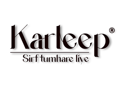 Karleep - An Online Clothing Brand branding logo wordmark