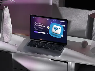 Windfall Token Client Website 3d animation branding design graphic design identity logo motion graphics typography ui website