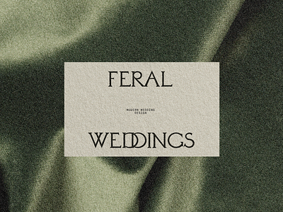 Feral Weddings I