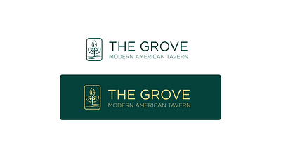 "The Grove" Logo branding design graphic design illustration logo