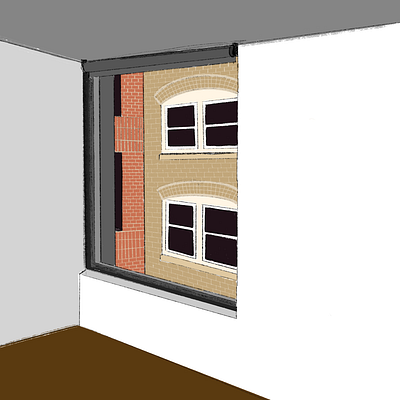 A Corner in My Room design drawing illustration procreate still life surroundings